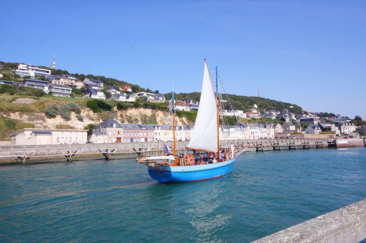 " Le Leana Cardi " Fecamp Bord De Mer Exterior foto